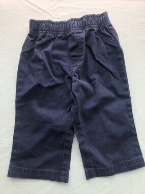 9-Months Carter's Dark Blue Pants w/Faux Pockets; UBG; Ready to ship!